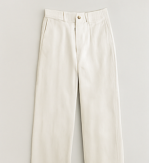 Flatlay wide-leg trousers for pear shaped body